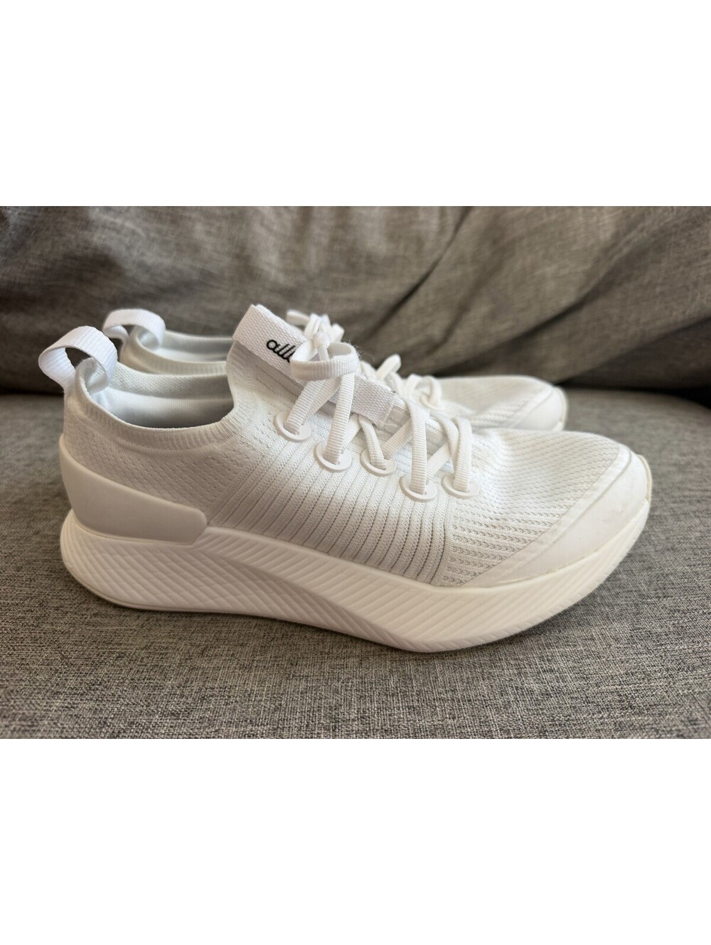Allbirds Womens Tree Gliders TG Womens 8.5 White Slip On Sneakers